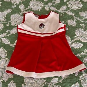 University of Georgia UGA Bulldog Toddler Cheerleader Dress